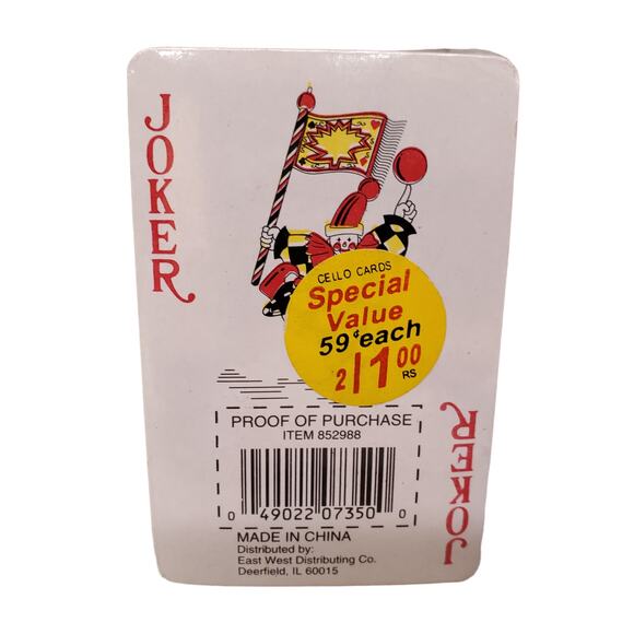 Vintage Playing Cards Joker Special Cello Cards Game Cards Poker - Picture 1 of 6